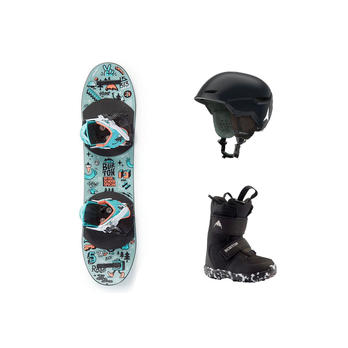 Kids Ski Snowboard Rental Package Mountainside Sports